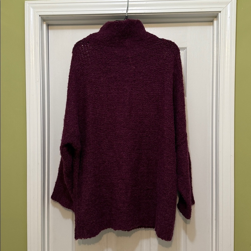 Free People - She’s All That Turtle Neck Alpaca Blend Sweater - size -M - Picture 3 of 6